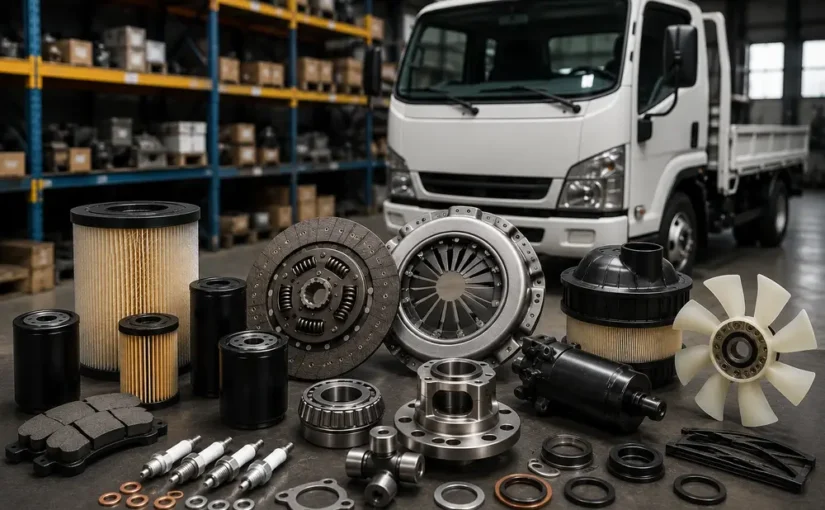Trusted Mitsubishi Spare Parts in Dubai for Trucks and Heavy Vehicles