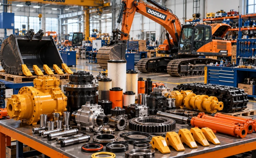 Doosan Excavator Parts: A UAE Cost Guide to the Components That Wear Fastest