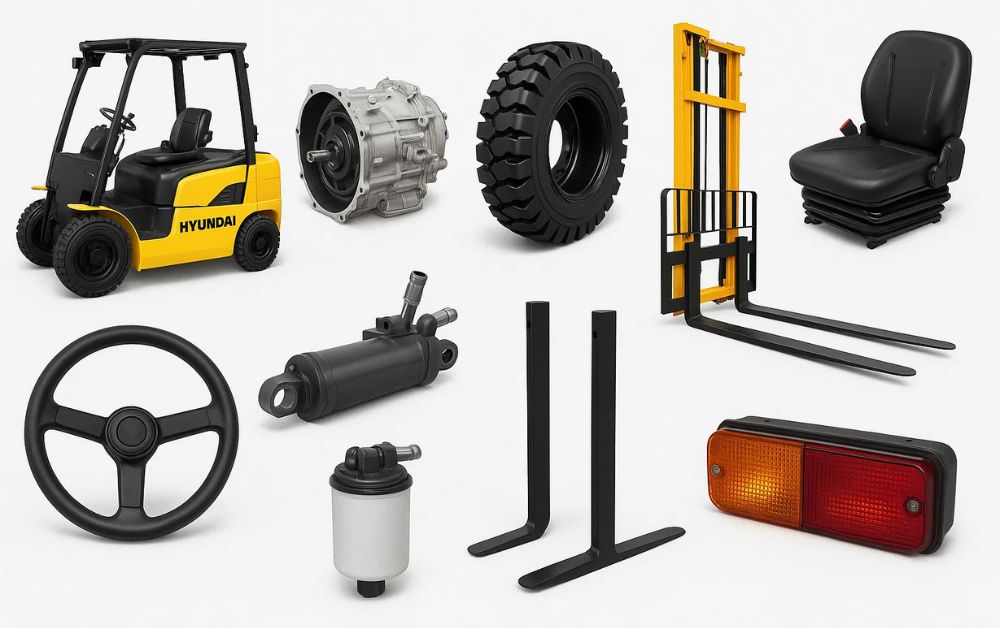 Signs You Need to Replace Your Hyundai Forklift Engine or Transmission Parts