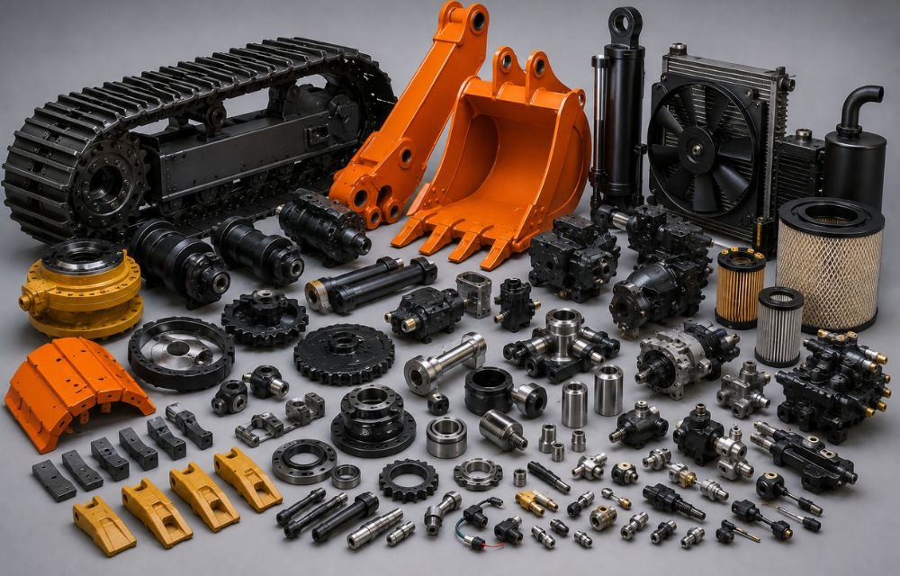 Essential Components in Develon Excavator Systems
