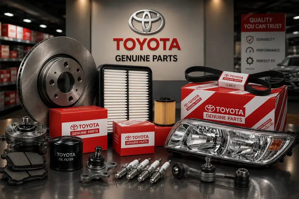 Toyota Spare Parts in Dubai: Genuine Passenger & Commercial Guide