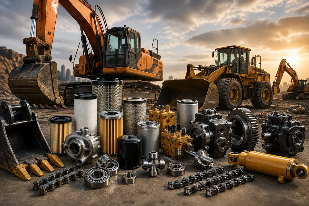 Doosan Construction Machine Spare Parts UAE: Fleet Maintenance Guide